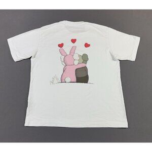 Uniqlo Kaws Andy Warhol Collab White Shirt Heart Streetwear Hype Drawing Art Tee